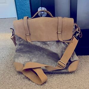 Anthropologie Jesslyn Blake messenger bag / computer bag /travel bag